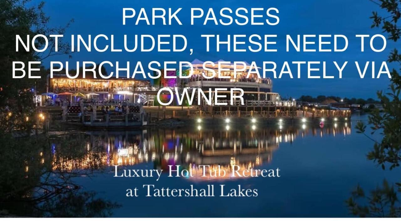 Villa Luxury Hot Tub Retreat Tattershall Exterior foto