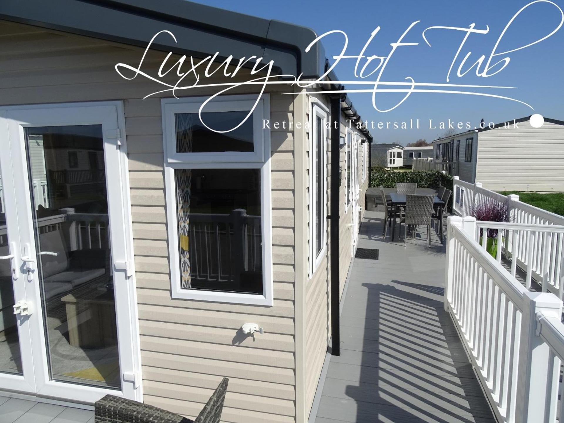 Villa Luxury Hot Tub Retreat Tattershall Exterior foto